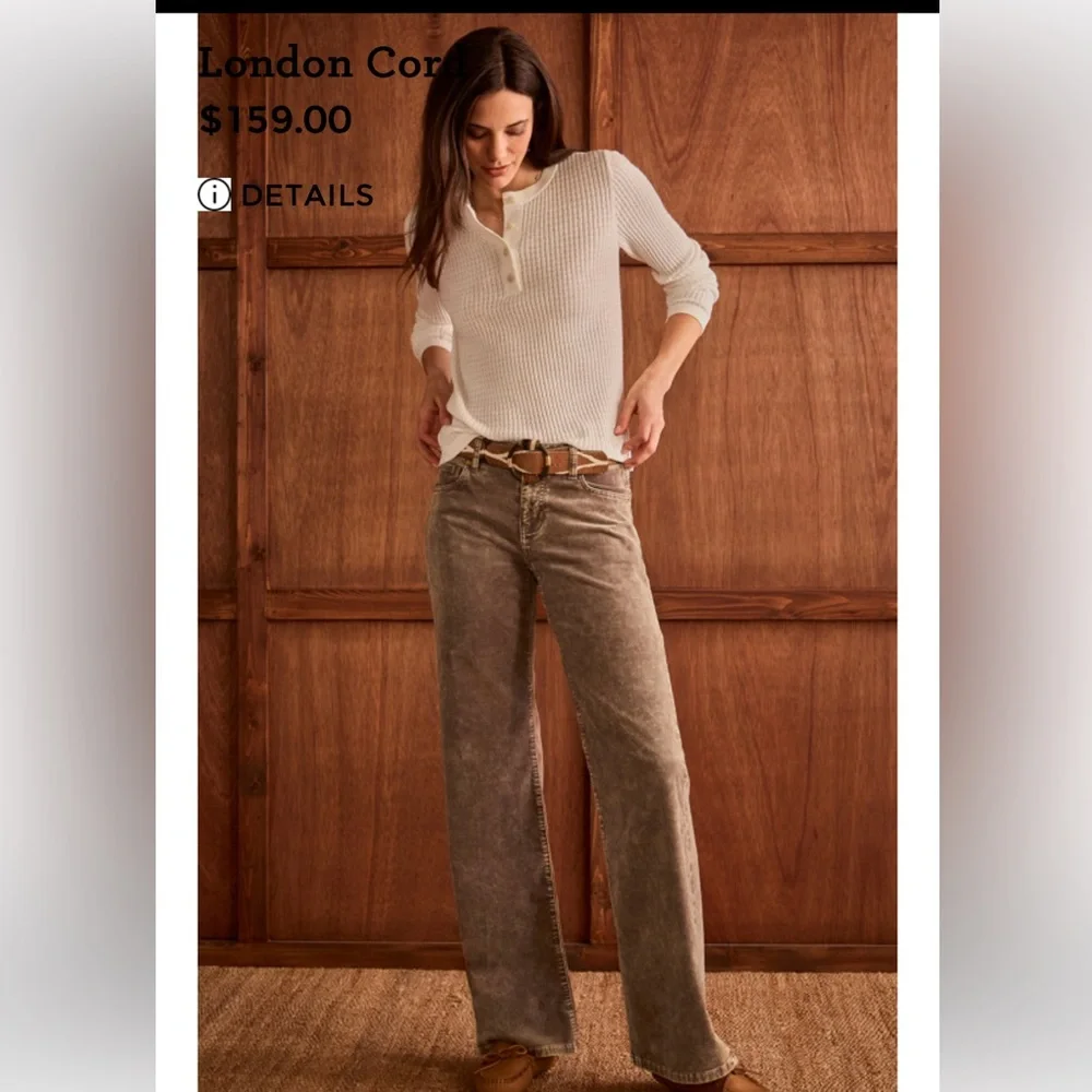 CABi London Cord jeans ,Current season, 6 - Picture 1 of 14